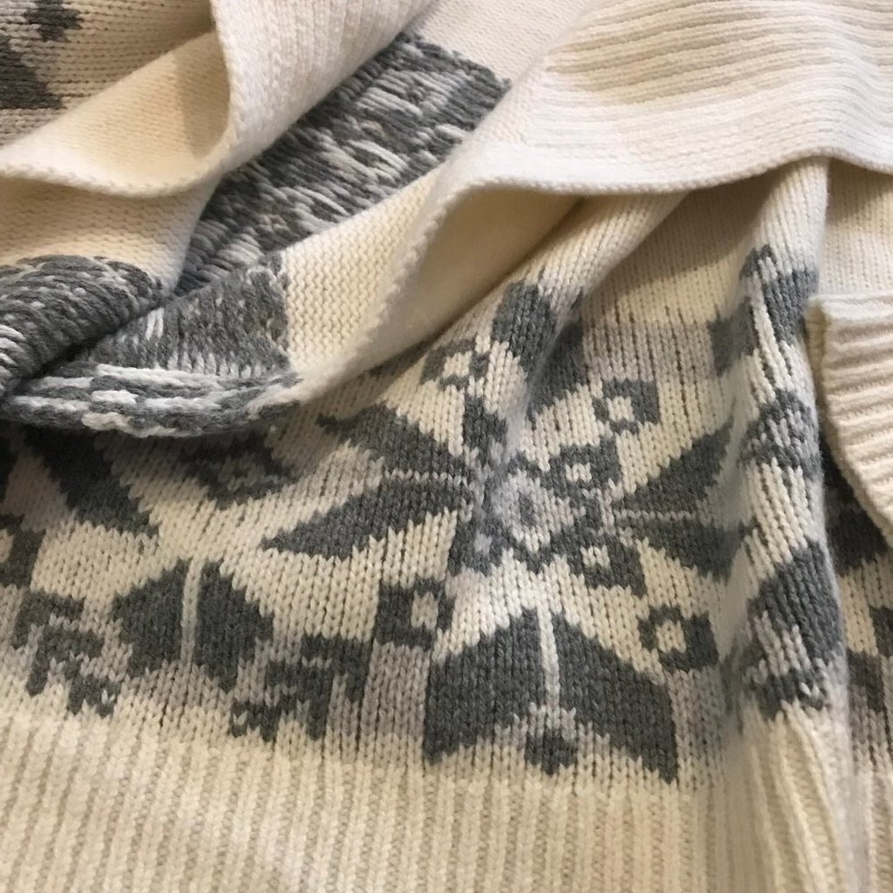 NWT Lauren Ralph Lauren open waterfall Cardigan - Picture 2 of 5